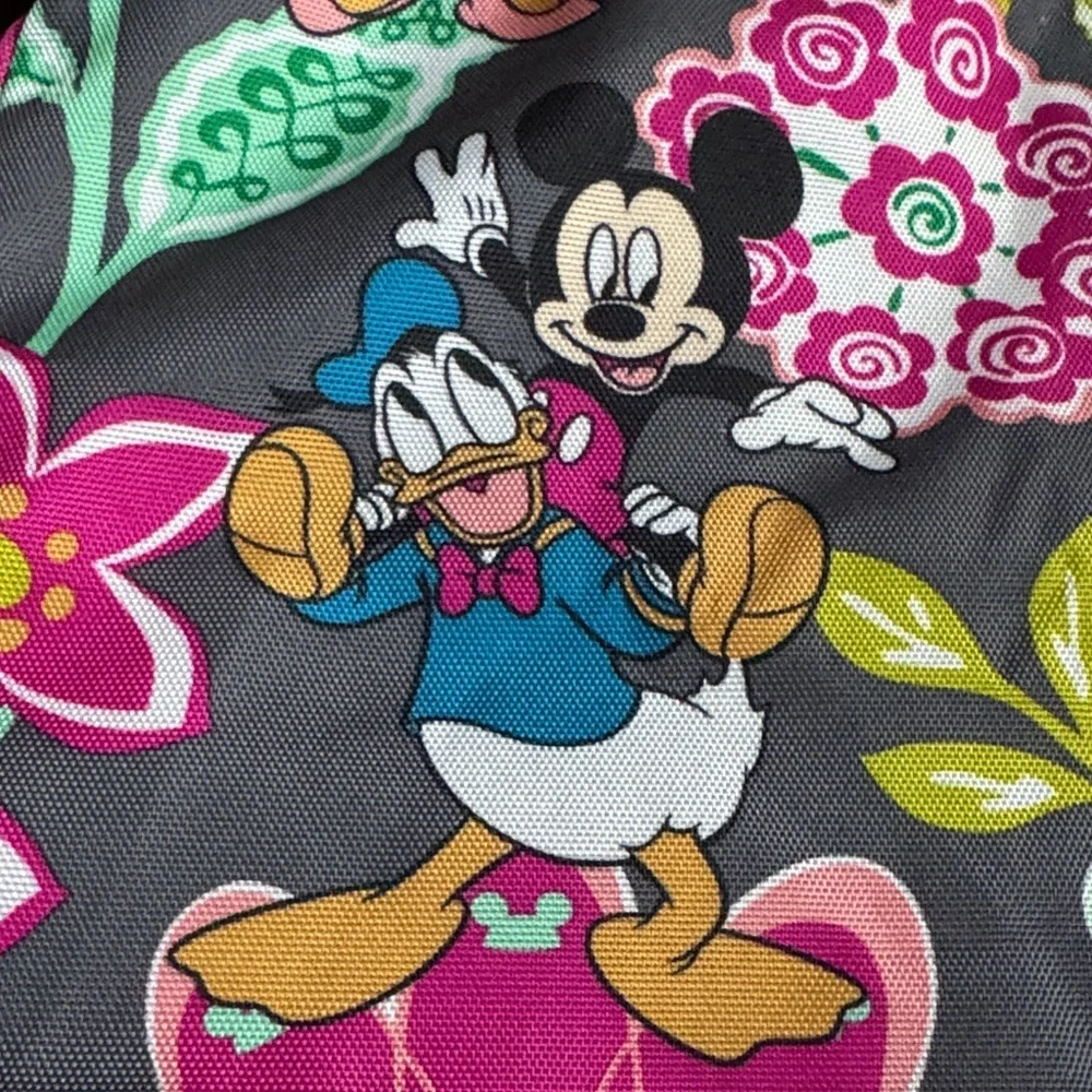 Disney x Vera Bradley dandelion  Drawstring Backpack retired rare